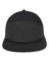 Pukka Tradesman Hybrid Six-Panel Flat Bill Snapback Cap