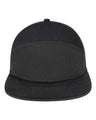 Pukka Tradesman Hybrid Six-Panel Flat Bill Snapback Cap