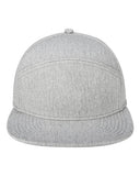Pukka Tradesman Hybrid Six-Panel Flat Bill Snapback Cap