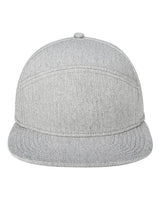Pukka Tradesman Hybrid Six-Panel Flat Bill Snapback Cap