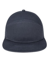 Pukka Tradesman Hybrid Six-Panel Flat Bill Snapback Cap