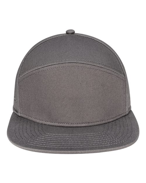 Pukka Tradesman Hybrid Six-Panel Flat Bill Snapback Cap
