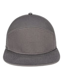 Pukka Tradesman Hybrid Six-Panel Flat Bill Snapback Cap