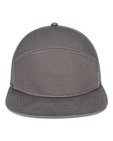 Pukka Tradesman Hybrid Six-Panel Flat Bill Snapback Cap