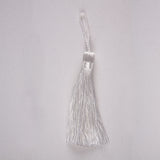 3.5" White Basic Tassel