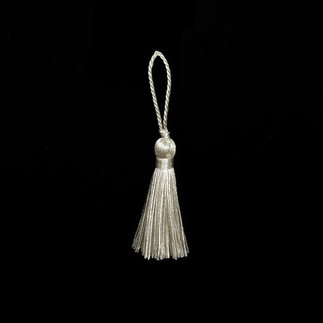 2" Ivory Basic Tassel