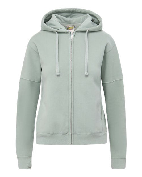 Women's Vintage Fleece Hooded Full-Zip Sweatshirt