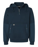 DRI DUCK Men's Mission Quarter-Zip Hooded Pullover