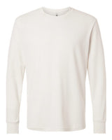 Bayside Men's USA-Made Heavyweight Waffle Knit Thermal Raglan T-Shirt