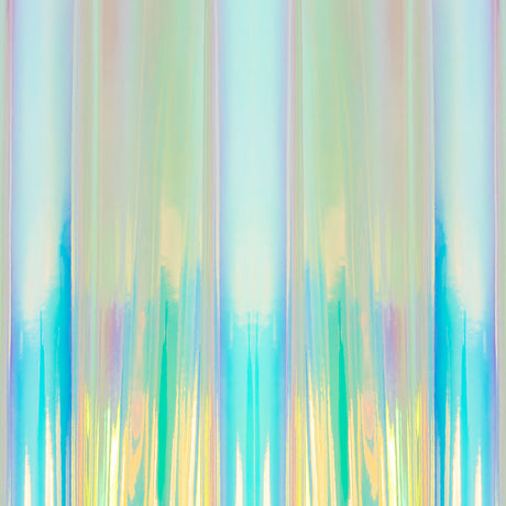 Kiki Iridescent Pink, Lilac and Blue Fabric-Backed Vinyl