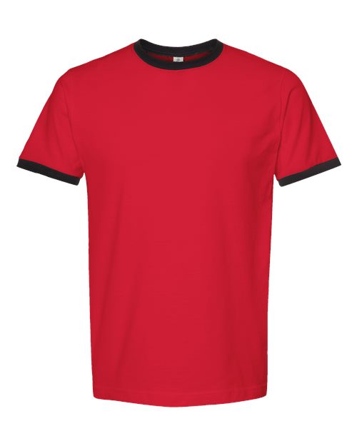 Tultex Unisex Fine Jersey Ringer T-Shirt