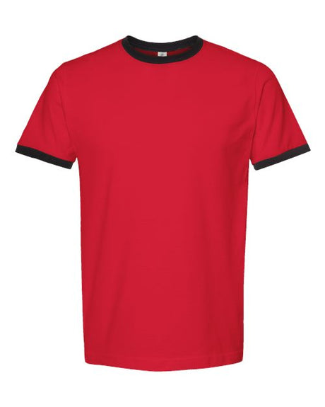 Tultex Unisex Fine Jersey Ringer T-Shirt