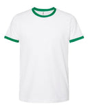 Tultex Unisex Fine Jersey Ringer T-Shirt