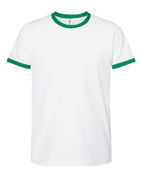 Tultex Unisex Fine Jersey Ringer T-Shirt
