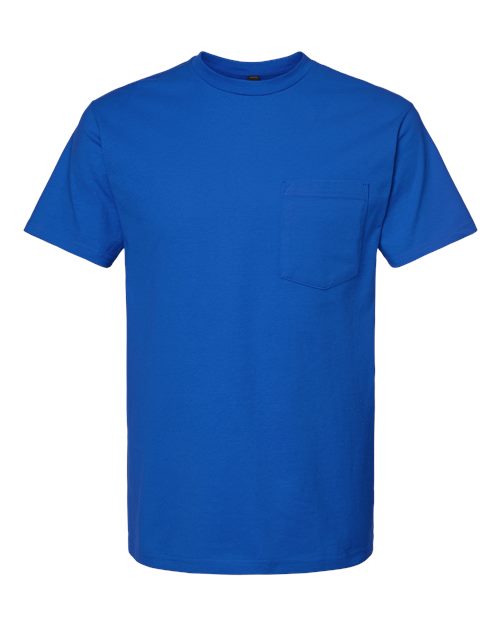 Tultex Unisex Heavyweight Jersey Pocket T-Shirt