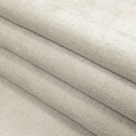 Snow White Acrylic and Polyester Upholstery Chenille