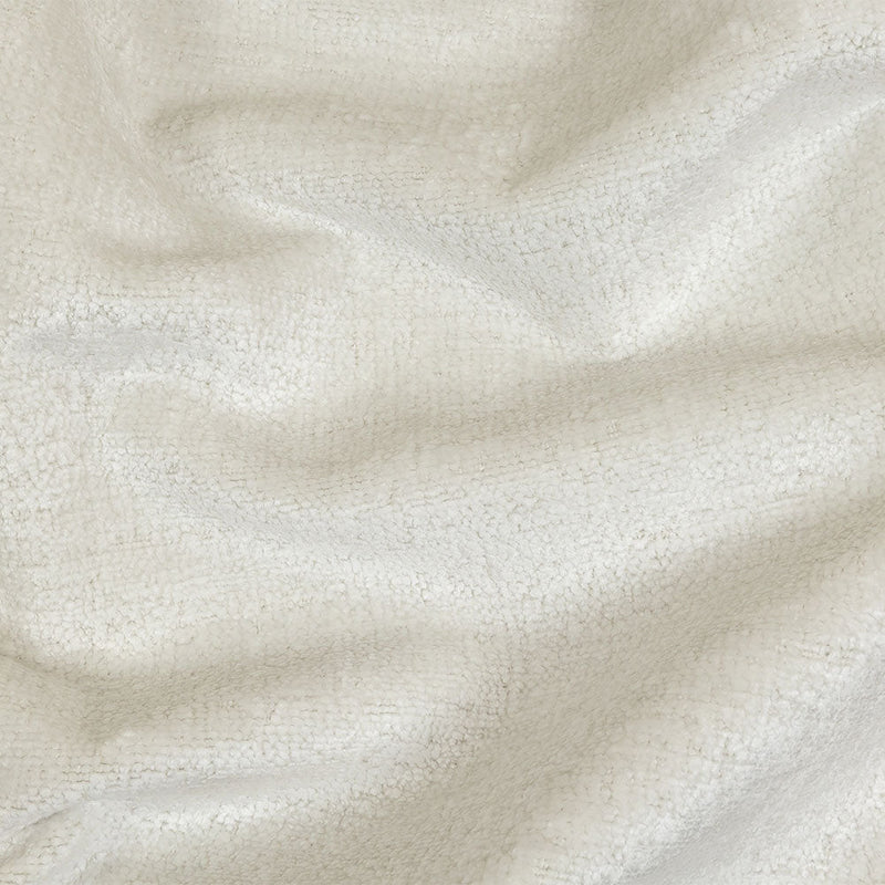 Snow White Acrylic and Polyester Upholstery Chenille