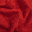 Red Acrylic and Polyester Upholstery Chenille