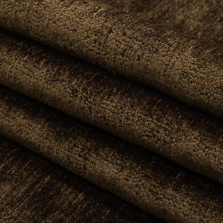 Chocolate Acrylic and Polyester Upholstery Chenille