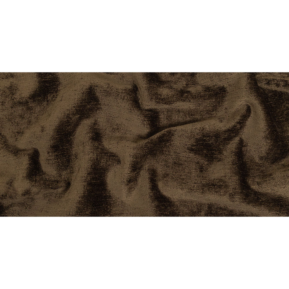 Chocolate Acrylic and Polyester Upholstery Chenille