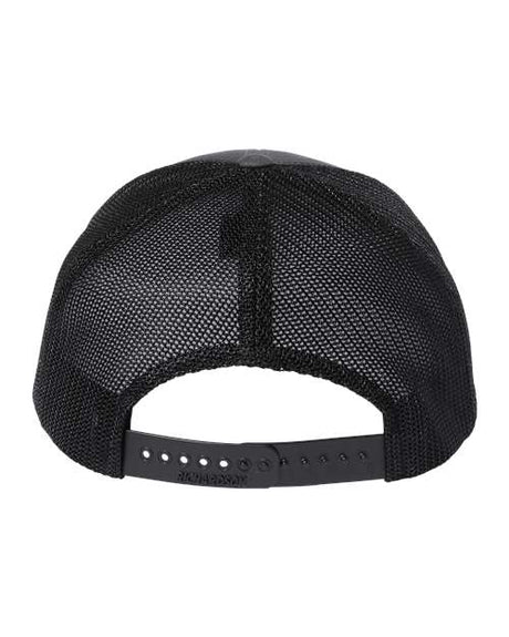 Richardson printed mesh trucker cap for casual outdoor wear