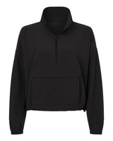 Women's Stretch Woven Quarter-Zip Pullover