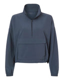 Women's Stretch Woven Quarter-Zip Pullover