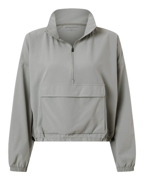 Women's Stretch Woven Quarter-Zip Pullover