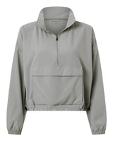 Women's Stretch Woven Quarter-Zip Pullover