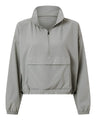 Women's Stretch Woven Quarter-Zip Pullover