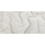 Snow Striated Acrylic and Cotton Boucle with Tan Woven Backing