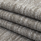 Pebble Striated Acrylic and Cotton Boucle with Tan Woven Backing