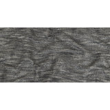 Graphite Striated Acrylic and Cotton Boucle with Tan Woven Backing