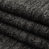 Onyx Striated Upholstery Boucle with Tan Woven Backing