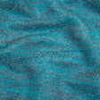 Sky Striated Acrylic and Cotton Boucle with Tan Woven Backing