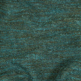 Marine Striated Acrylic and Cotton Boucle with Tan Woven Backing