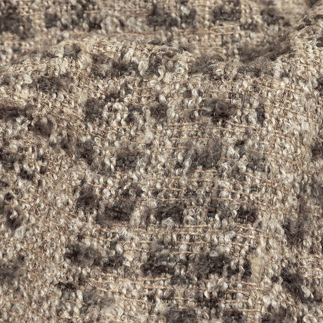 Mocha Spotted Viscose Boucle