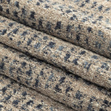 Indigo Spotted Viscose Boucle