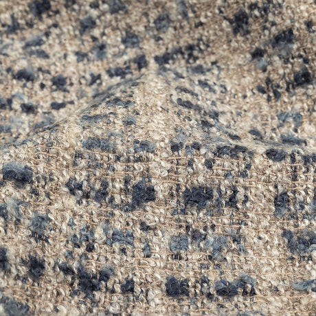 Indigo Spotted Viscose Boucle