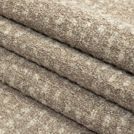 Almond Milk Spotted Viscose Boucle