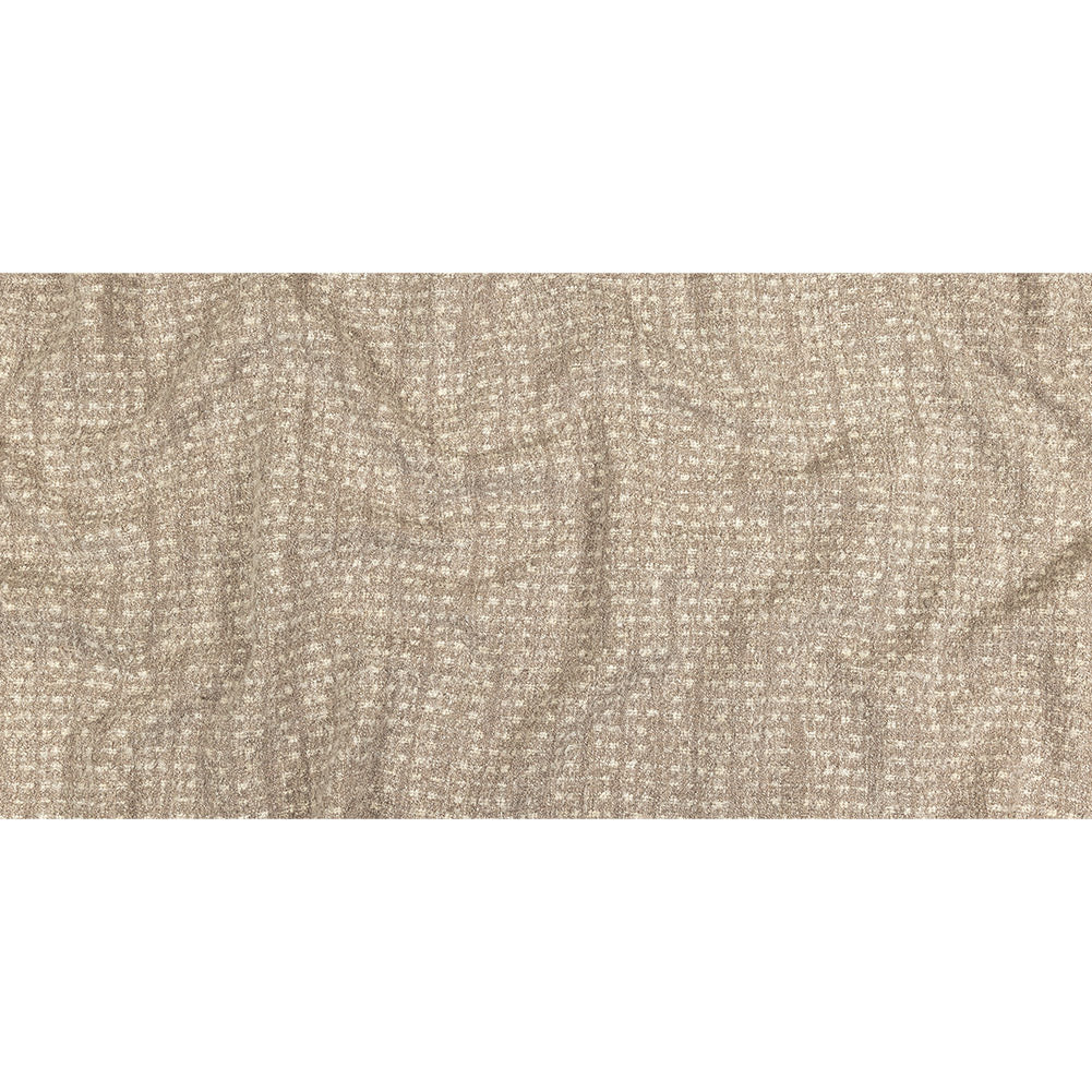 Almond Milk Spotted Viscose Boucle