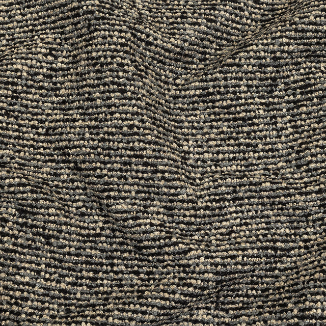 Onyx Striped Acrylic Upholstery Boucle