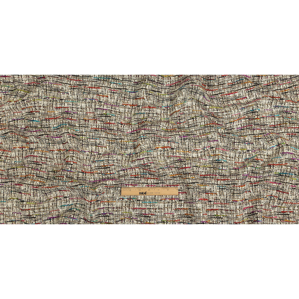 Prism Viscose, Cotton and Linen Chenille Tweed