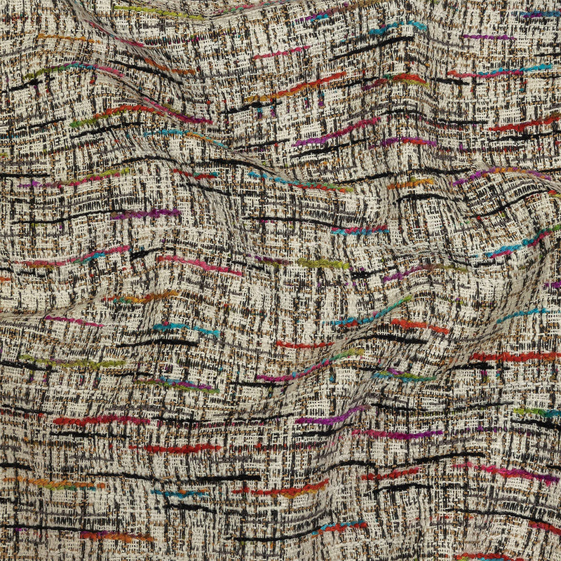 Prism Viscose, Cotton and Linen Chenille Tweed