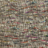 Prism Viscose, Cotton and Linen Chenille Tweed