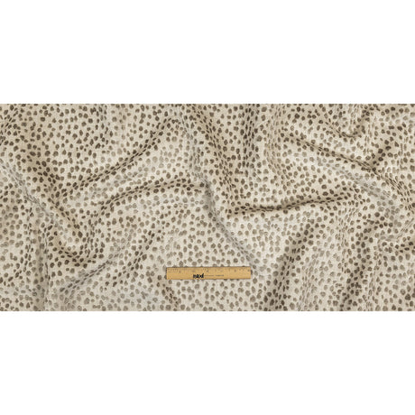 Toast Raised Spots Acrylic Chenille Woven