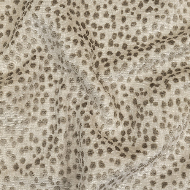 Toast Raised Spots Acrylic Chenille Woven