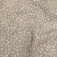 Beige Raised Spots Acrylic Chenille Woven