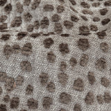 Taupe Raised Spots Acrylic Chenille Woven