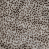 Taupe Raised Spots Acrylic Chenille Woven